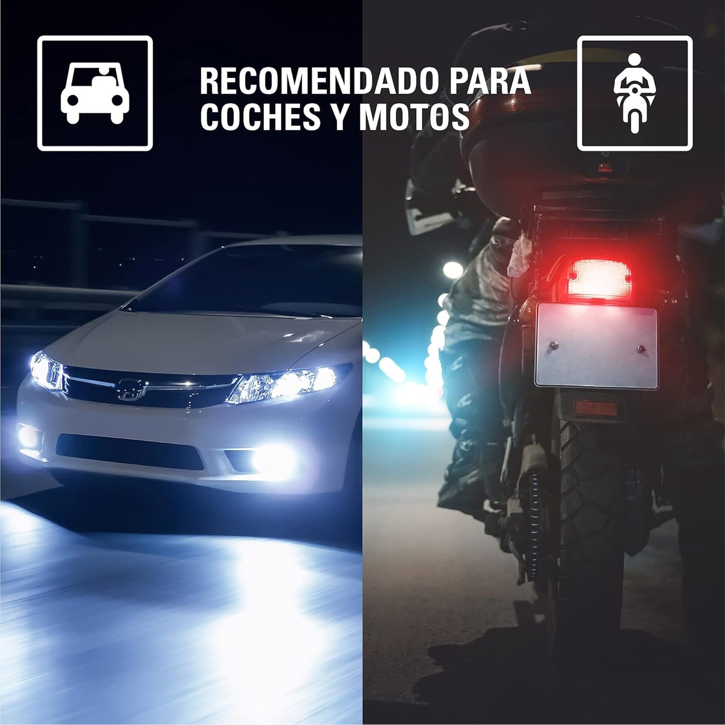Contact Luz De Emergencia V16 Para Coche Y Moto Homologada Por DGT. Baliza De Señalización Luminosa Autónoma En Carretera. Reemplaza a Triángulos De Emergencia