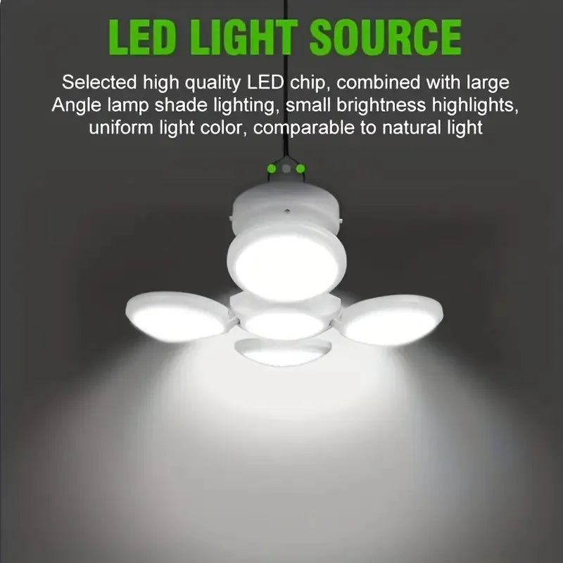 Solar LED Camping Lantern, Tent Lamp with Hook, Portable Outdoor Football Folding Light, Emergency Hurricane Camp Lamp
